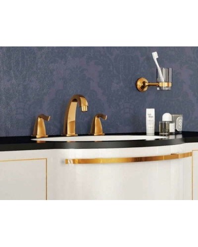 Смеситель для раковины Creavit Giza GZ1503G Золото