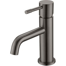 Смеситель для раковины Boheme Uno 461-GM Оружейная сталь