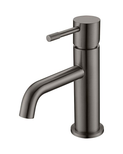 Смеситель для раковины Boheme Uno 461-GM Оружейная сталь
