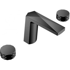 Смеситель для раковины Boheme Venturo 150-B-DIAMOND Черный матовый