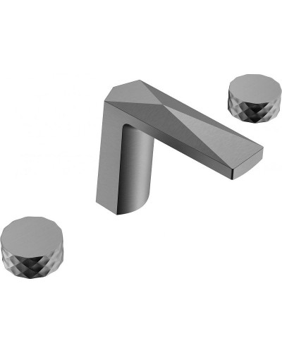 Смеситель для раковины Boheme Venturo 150-GM-DIAMOND Оружейная сталь