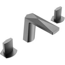 Смеситель для раковины Boheme Venturo 150-GM-TOUCH Оружейная сталь