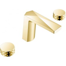 Смеситель для раковины Boheme Venturo 150-MG-DIAMOND Золото матовое