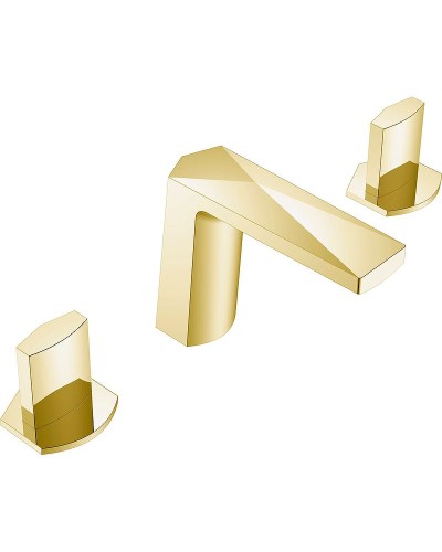 Смеситель для раковины Boheme Venturo 150-MG-ICE Золото матовое
