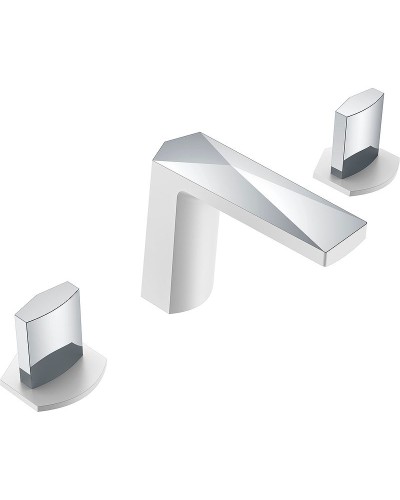 Смеситель для раковины Boheme Venturo 150-WCR-ICE Белый Хром