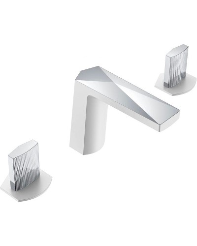 Смеситель для раковины Boheme Venturo 150-WCR-TOUCH Белый Хром