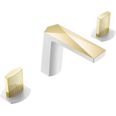 Смеситель для раковины Boheme Venturo 150-WG-TOUCH Белый Золото