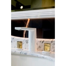 Смеситель для раковины Boheme Venturo 150-WG-TOUCH Белый Золото