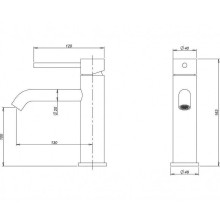 Смеситель для раковины Milacio Ultra MCU.550.GD Золотой