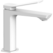 Смеситель для раковины Paffoni Tilt TI071BO Белый матовый