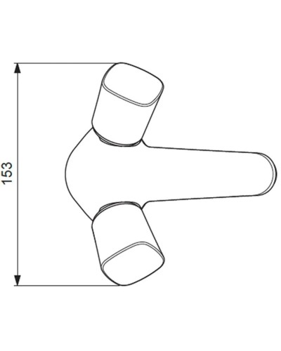 Смеситель для умывальника Vidima Квадро BA243AA