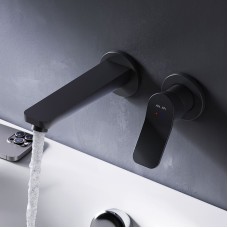 Смеситель для раковины AM.PM X-Joy F85A72622 Черный матовый