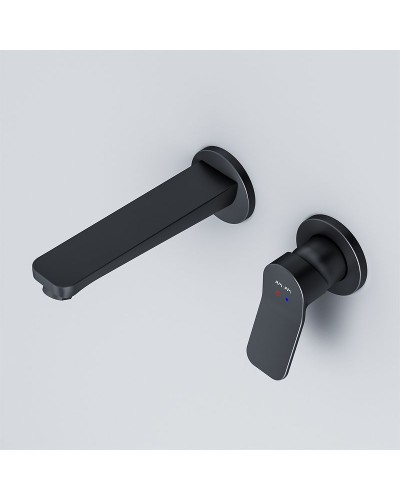 Смеситель для раковины AM.PM X-Joy F85A72622 Черный матовый