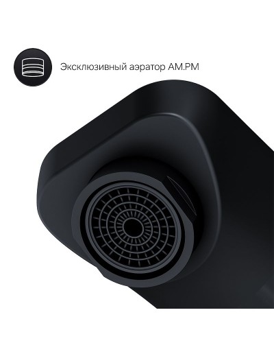 Смеситель для раковины AM.PM X-Joy F85A72622 Черный матовый
