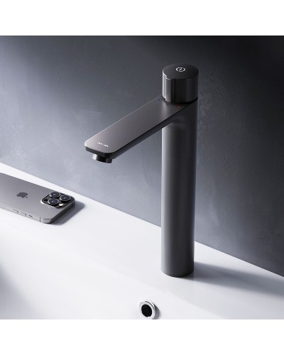 Смеситель для раковины AM.PM X-Joy F85A92522 Черный матовый