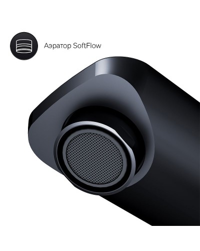 Смеситель для раковины AM.PM X-Joy F85A92522 Черный матовый