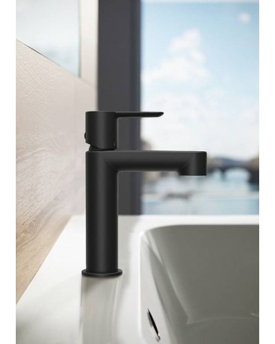 Смеситель для раковины Ravak Puri PU 014.20 X070181 Черный матовый