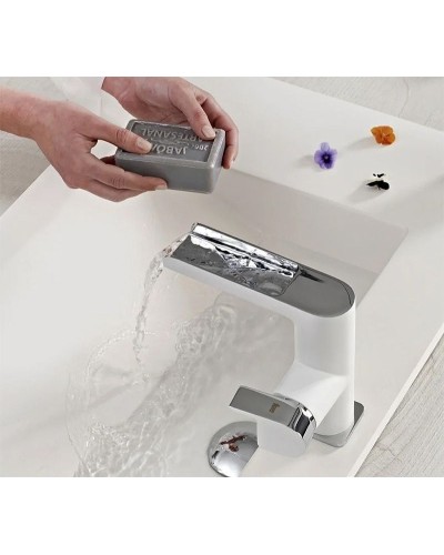 Смеситель для раковины Teka Formentera 62331020BC Белый Хром