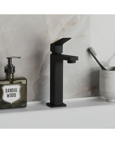 Смеситель для раковины Paini Bari RTYO205 Черный матовый