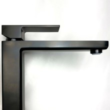 Смеситель для раковины Paini Grazia 21PZ205M Черный матовый