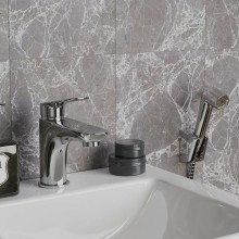 Смеситель для раковины Paini Laguna LACR205/574 с гигиеническим душем Хром