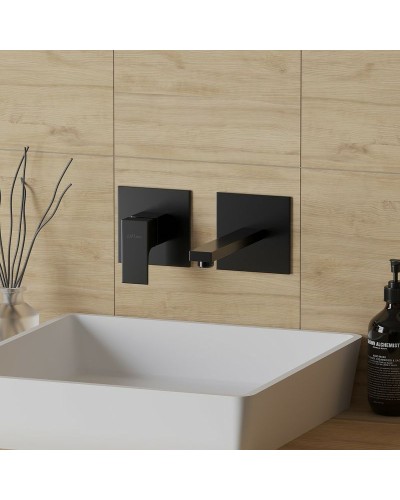 Смеситель для раковины Paini Grazia 21PZ208 Черный матовый