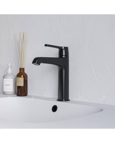 Смеситель для раковины RGW Shower Panels SP-301B 511405301-04 Черный матовый