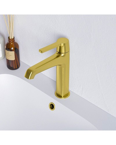 Смеситель для раковины RGW Shower Panels SP-301G 511405301-06 Золото