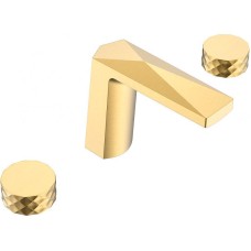 Смеситель для раковины Boheme Venturo 150-G-DIAMOND Золото глянцевое