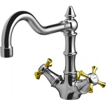 Смеситель для раковины Ideal Standard Reflection B9654LS Хром Золото