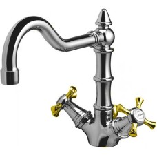 Смеситель для раковины Ideal Standard Reflection B9654LS Хром Золото