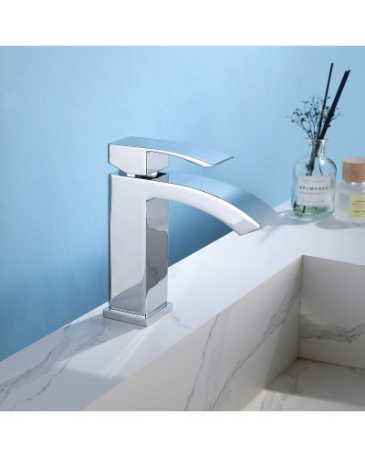 Смеситель для раковины Abber Wasserfall AF8610 Хром