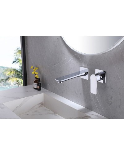 Смеситель для раковины Abber Weiss Insel AF8082 Хром