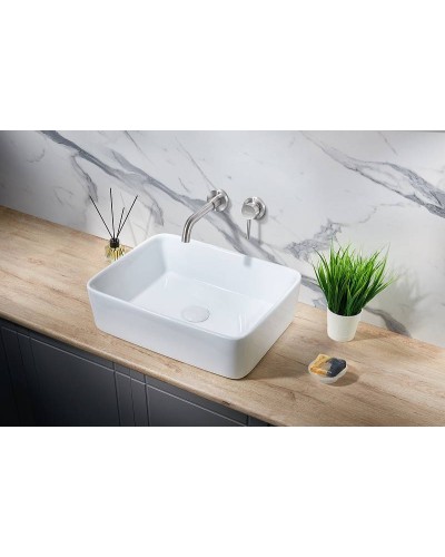 Смеситель для раковины Milacio Ultra MCU.552.SS Нержавеющая сталь