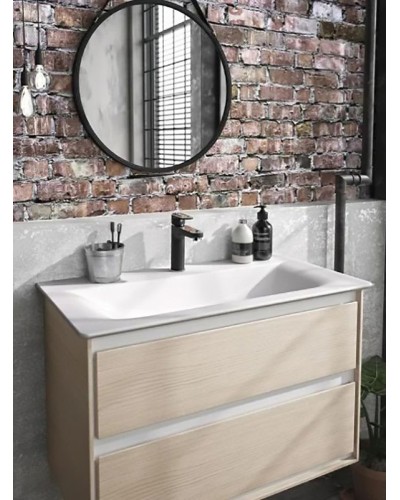 Смеситель для раковины Ideal Standard Tyria BC159HS Черный матовый Хром