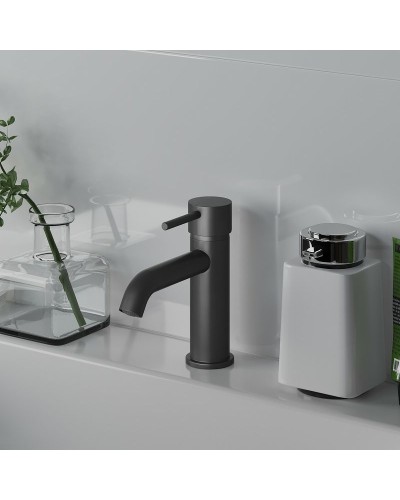 Смеситель для раковины Paini Cox 78PZ205O Черный матовый