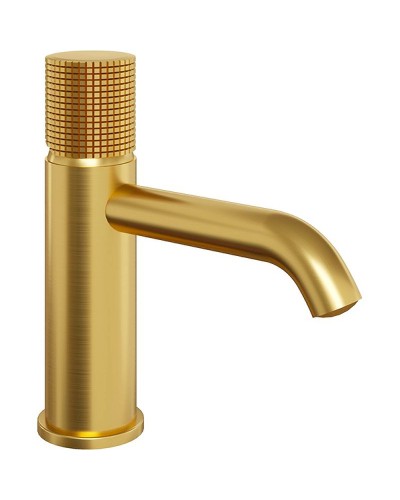 Смеситель для раковины Paini Cox Grip 7GPJ205O Золото матовое