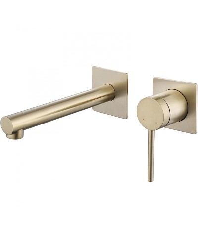 Смеситель для раковины Abber Emotion AF8812G Золото матовое