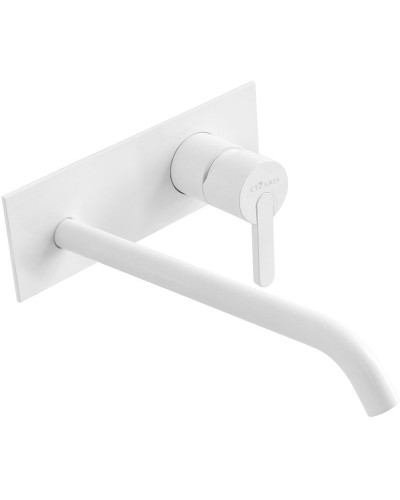 Смеситель для раковины Cezares Leaf LEAF-BLI1-BIO Белый матовый