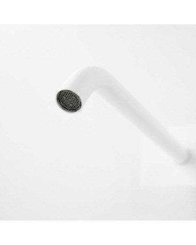 Смеситель для раковины Cezares Leaf LEAF-BLI1-BIO Белый матовый