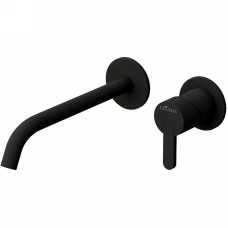 Смеситель для раковины Cezares Leaf LEAF-BLI2-NOP Черный матовый