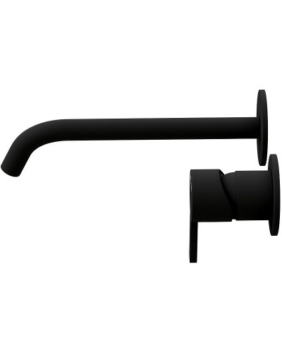 Смеситель для раковины Cezares Leaf LEAF-BLI2-NOP Черный матовый