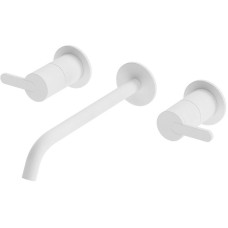 Смеситель для раковины Cezares Leaf LEAF-BLI3L-BIO Белый матовый