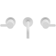 Смеситель для раковины Cezares Leaf LEAF-BLI3L-BIO Белый матовый