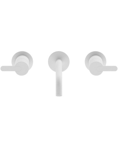 Смеситель для раковины Cezares Leaf LEAF-BLI3L-BIO Белый матовый