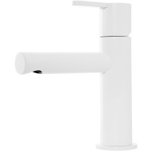 Смеситель для раковины Cezares Leaf LEAF-LSM1-BIO Белый матовый