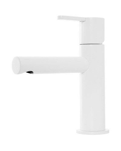 Смеситель для раковины Cezares Leaf LEAF-LSM1-BIO Белый матовый