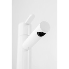 Смеситель для раковины Cezares Leaf LEAF-LSM1-BIO Белый матовый