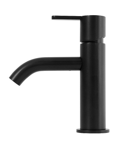 Смеситель для раковины Cezares Leaf LEAF-LSM2-NOP Черный матовый