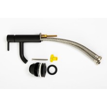 Смеситель для раковины Cezares Leaf LEAF-LSM2-NOP Черный матовый